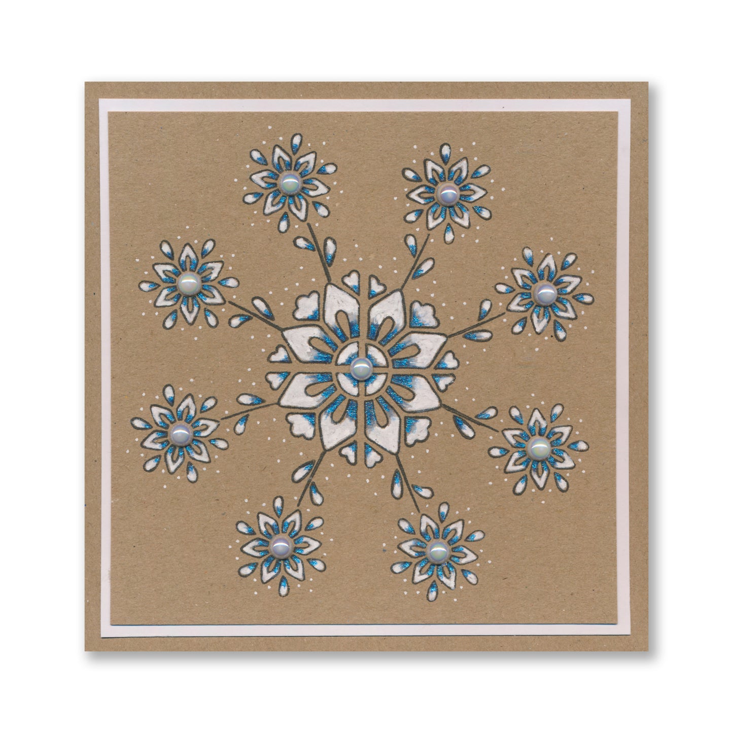 Barbara's Loving Heart A5 Stamp & Mask Set