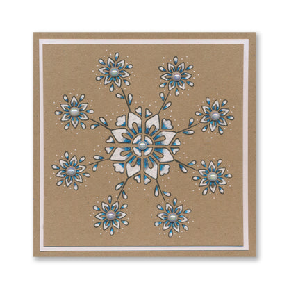 Barbara's Loving Heart A5 Stamp & Mask Set