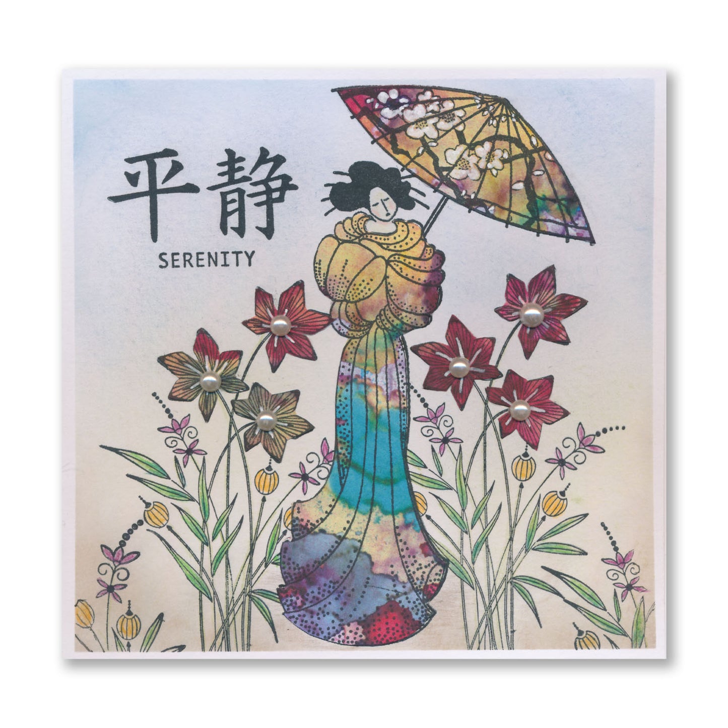 Barbara's SHAC Enso Enlightenment & Japanese Symbols A5 Square & A6 Stamp Collection