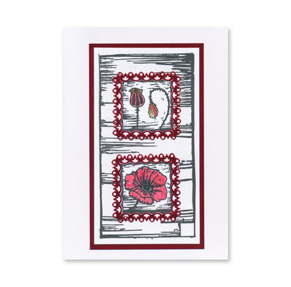 Mini Mandala Squares Clarity Fresh Cut Die Collection