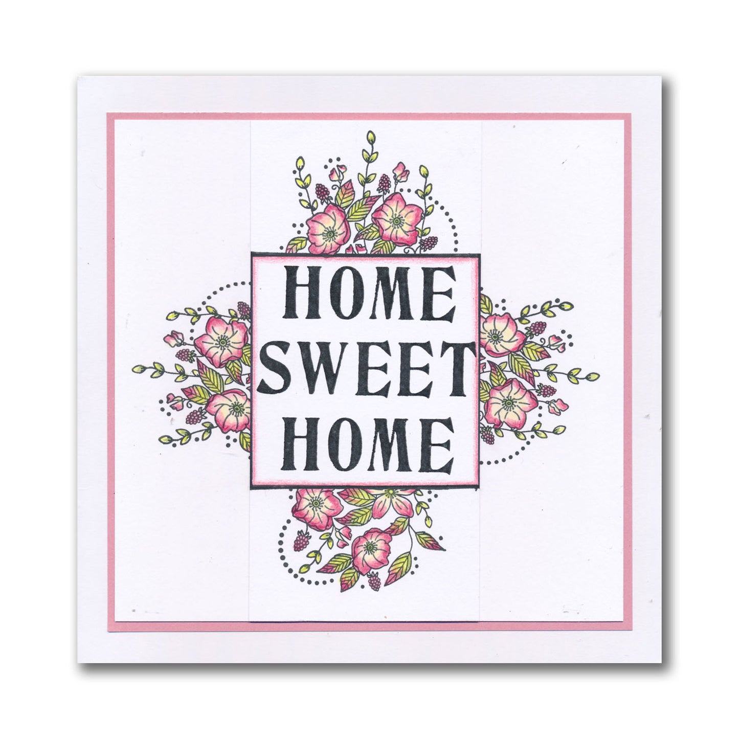 Jazz's Floral Panels & Petite Sentiments A5 Square & A7 Stamp Collection