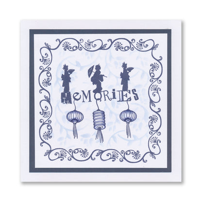 Geisha & Waterhouse A5 Stamp & Mask Set