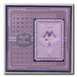 Linda Williams' Sparkle at Christmas - Easy Layout A5 Square Groovi Plate