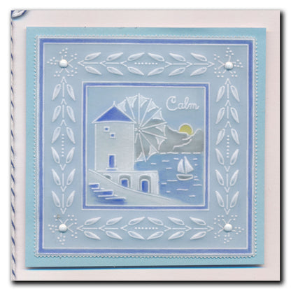 Linda's Layering Frames Sampler A4 Groovi Plate