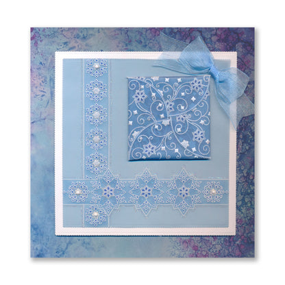 Linda's It's a Wrap! Part 2 - Ribbon Wraparound A4 Groovi Plate