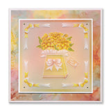 Linda's Dahlia Gift Box A5 Square Groovi Plate