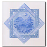 Linda's Layering Frames Set 3 - Oriental A4 Square & A5 Square Groovi Plate Collection