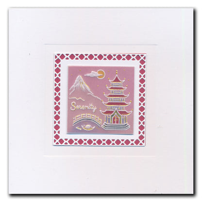 Linda's Layering Frames Sampler A4 Groovi Plate