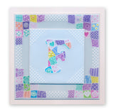 Linda's Patchwork A6 Square Groovi Plate