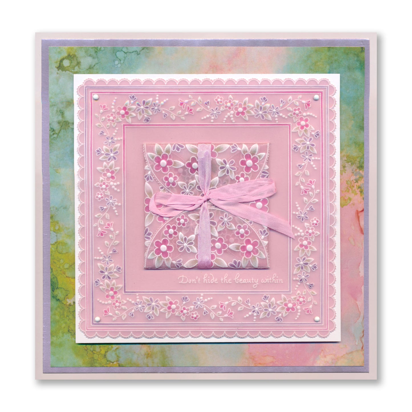 Linda's It's a Wrap! Part 2 - Pretty Pocket A4 Groovi Plate