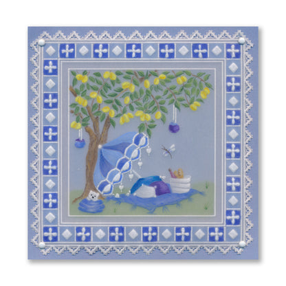 Linda's Summer Sampler A4 Groovi Plate