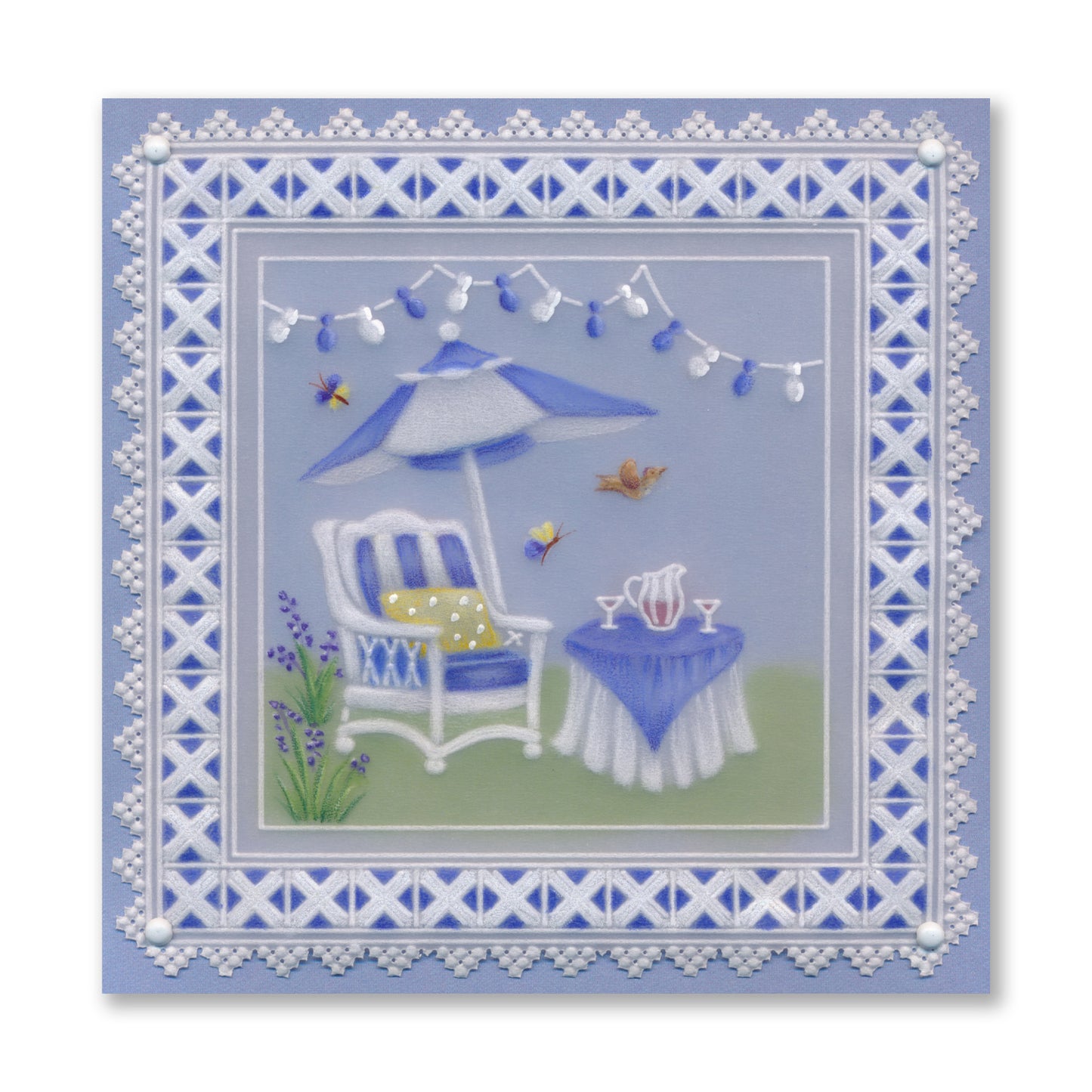 Linda's Summer Sampler A4 Groovi Plate