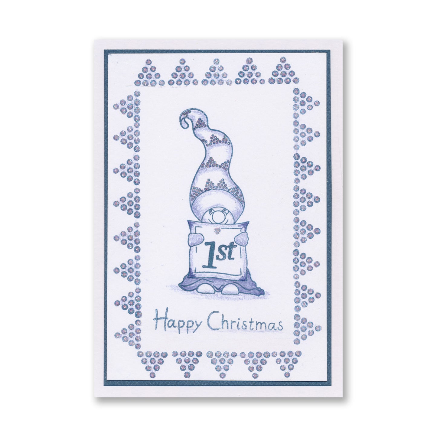 Barbara's Güd Gnomes A5 & A6 Square Stamp & Mask Duo