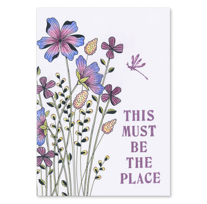 Floral Spray A6 Card Pack - 16 Card Blanks & Envelopes
