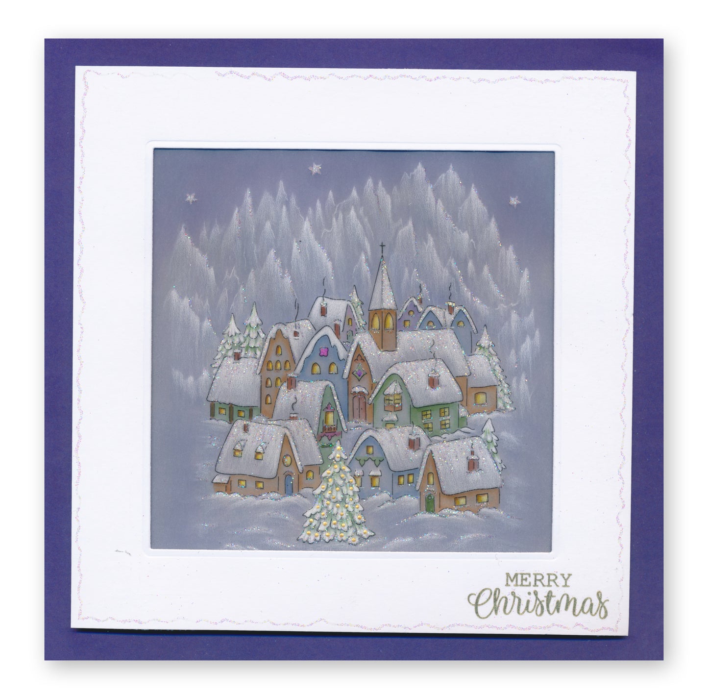 Linda's Enchanted Christmas A5 Square Groovi Plate Collection