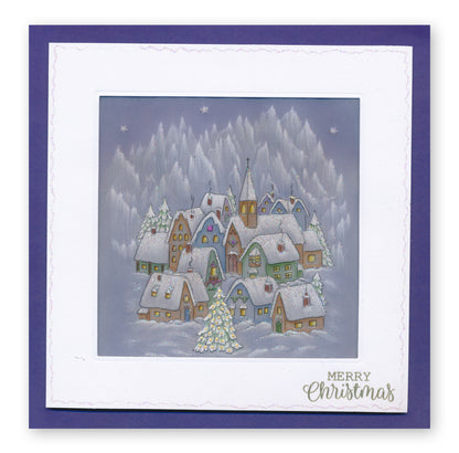 Linda's Enchanted Christmas A5 Square Groovi Plate Collection
