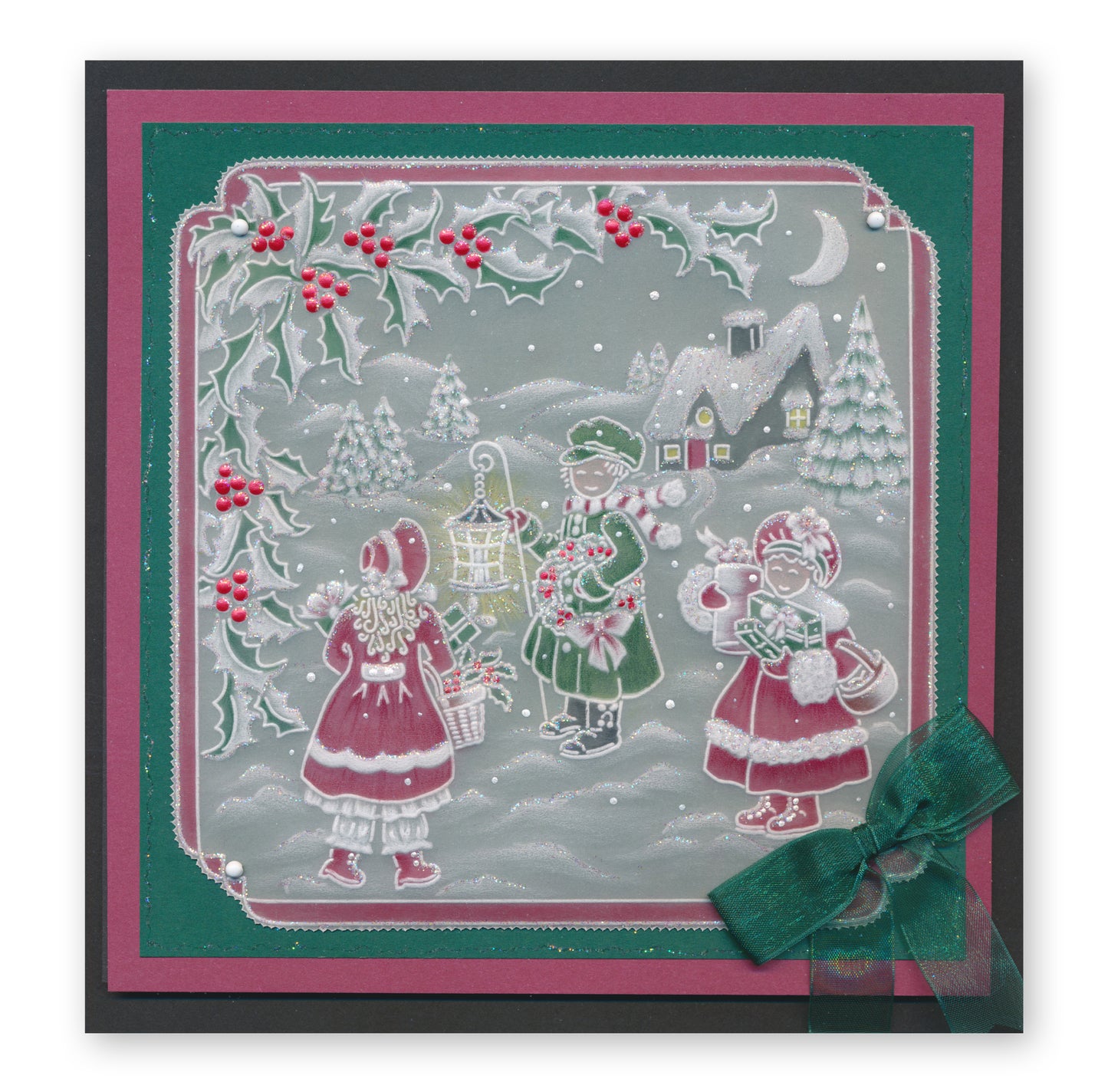 Linda's Enchanted Christmas A5 Square Groovi Plate Collection