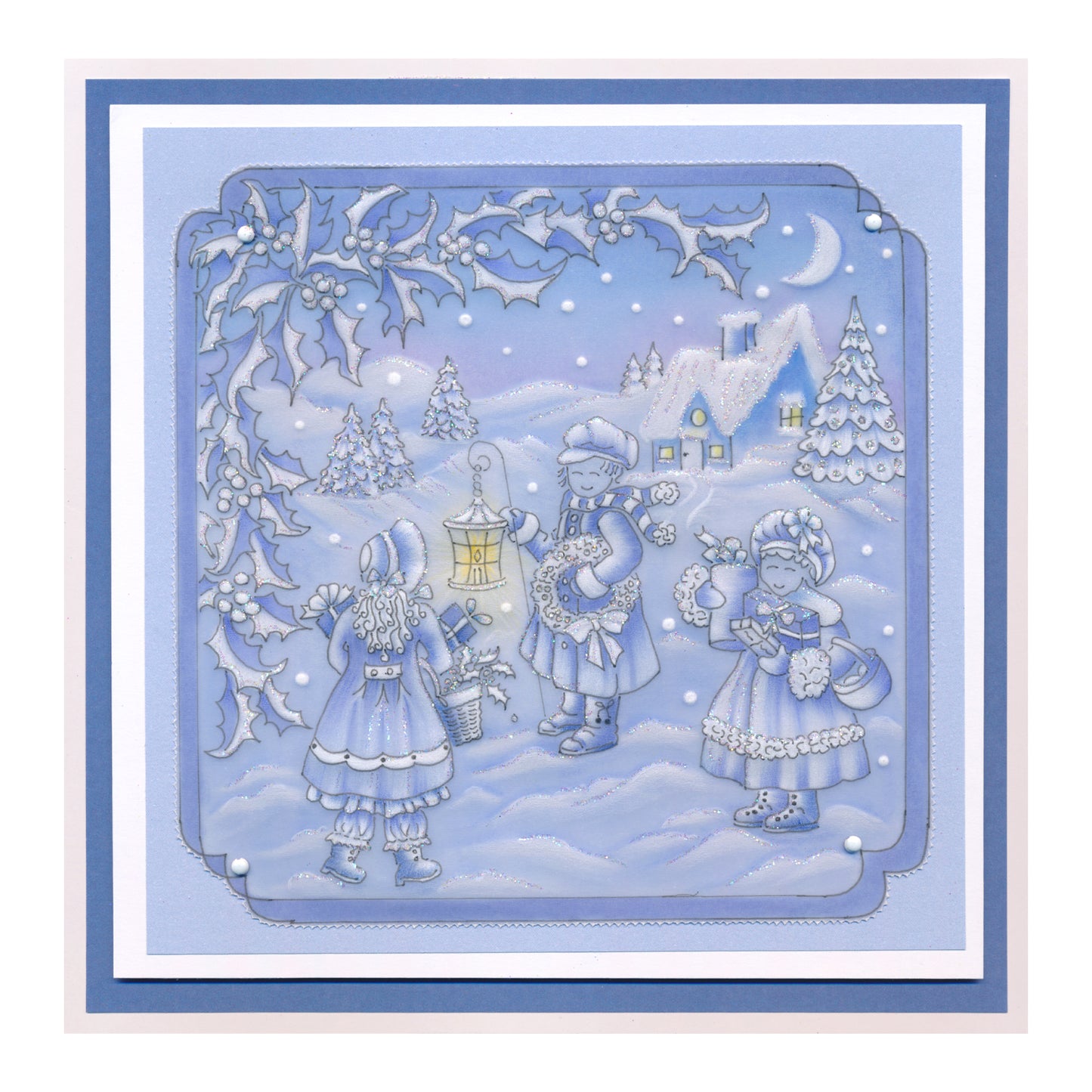 Linda's Enchanted Christmas A5 Square Groovi Plate Collection