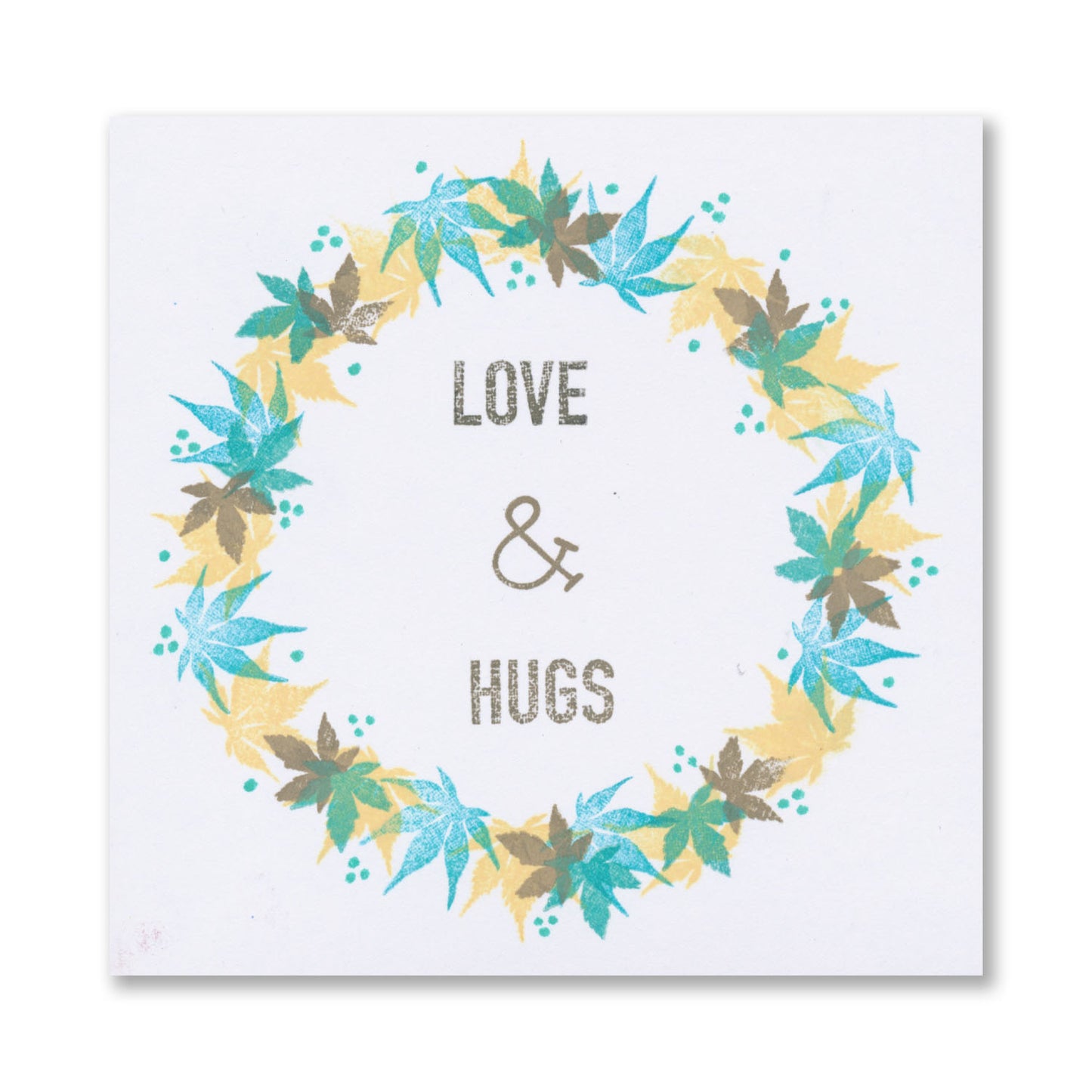 KISS by Clarity - Leaf Silhouettes - Build a Background A6 Stamp Set