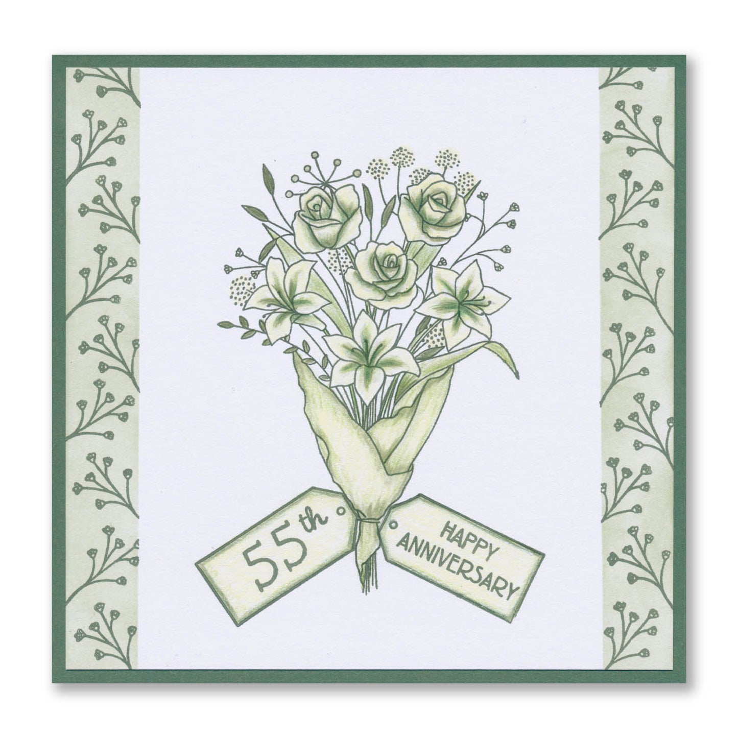 Barbara's SHAC Bouquets A5 Stamp Set