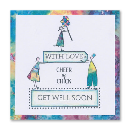 Barbara's SHAC Bouquets A5 Stamp Set