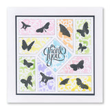 Wee Butterflies Silhouettes Stamp Set