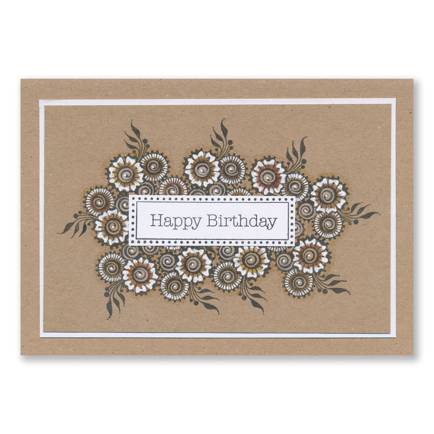 KISS by Clarity - Tina's Congratulations Henna A5 Stamp Set