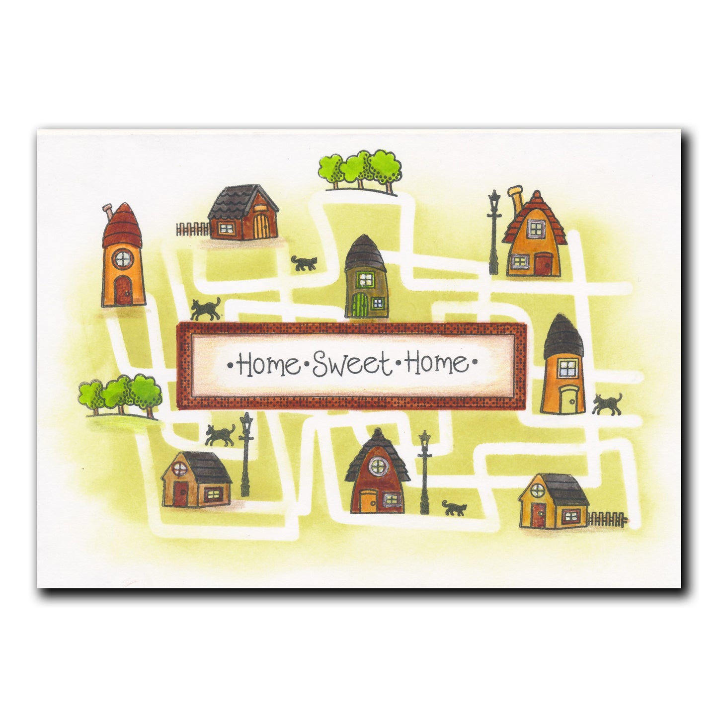 SHAC The House That Barb Built A5 Stamp & Mask Set