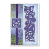 Christmas Backdrop Sampler A4 Stamp Set