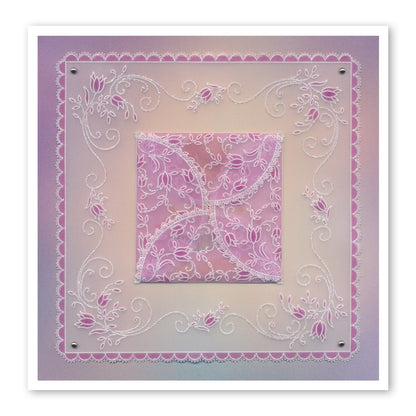 Linda's It's a Wrap! Part 2 - Pretty Pocket A4 Groovi Plate