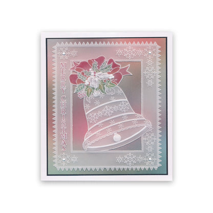 Linda's It's a Wrap! - Folded Bells A4 Groovi Plate