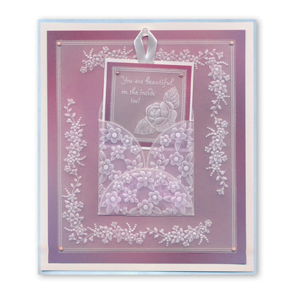 Linda's It's a Wrap! Part 2 - Pretty Pocket A4 Groovi Plate