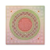 Linda's Joy to the World Nested Wraps - Christmas Treasures A5 Square Groovi Plate