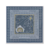 Linda's Christmas Treasures Set 2 A5 Square Groovi Plate Set