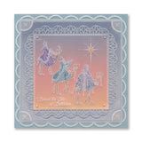 Linda's We Three Kings - Christmas Treasures A5 Square Groovi Plate