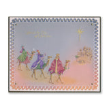 Linda's Christmas Treasures Set 2 A5 Square Groovi Plate Set