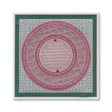 Linda's Christmas Treasures Set 2 A5 Square Groovi Plate Set