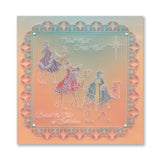 Linda's We Three Kings - Christmas Treasures A5 Square Groovi Plate