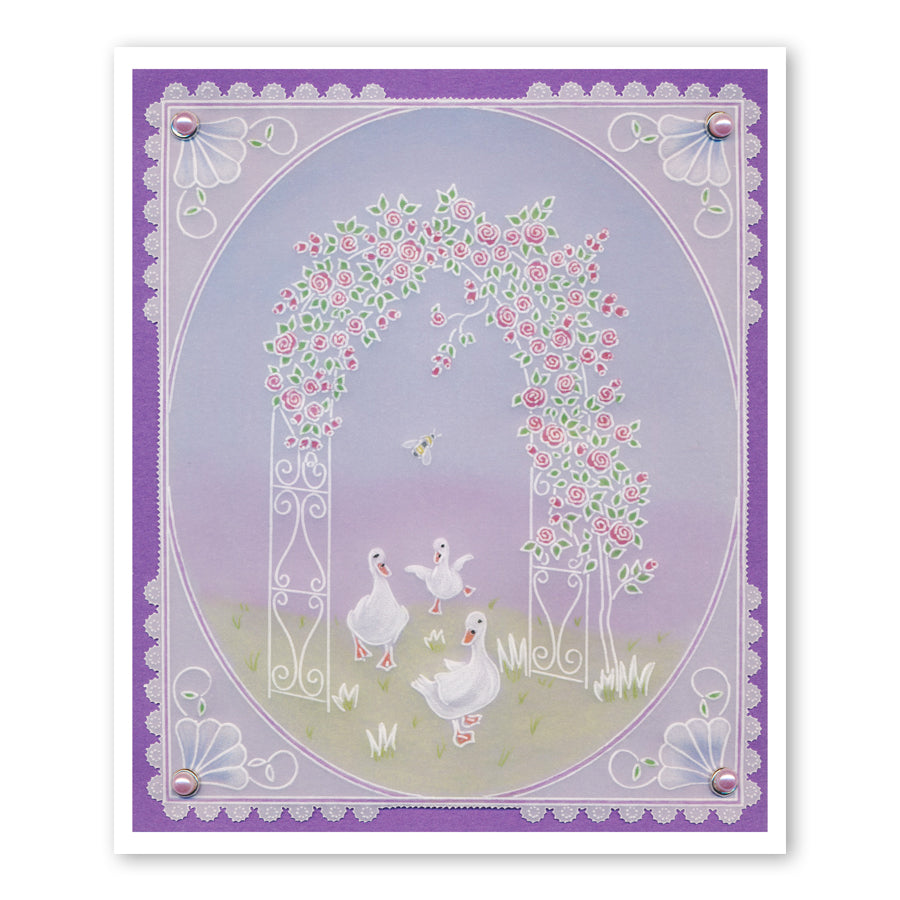 Linda's In the Garden - Set 3 A5 Groovi Plate Trio