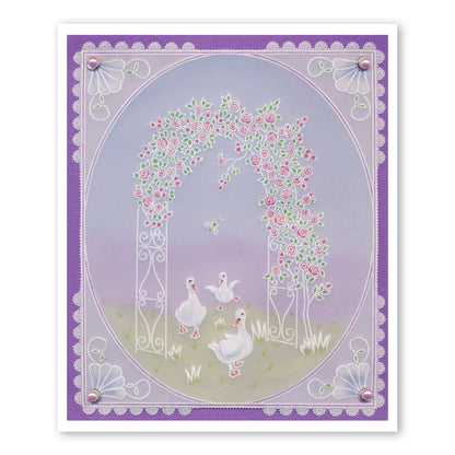 Linda's In the Garden - Set 3 A5 Groovi Plate Trio