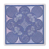 Linda's 123 - DEF Collection Bumble Bee, Butterfly & Dragonfly A4 & A5 Square Groovi Plate Set