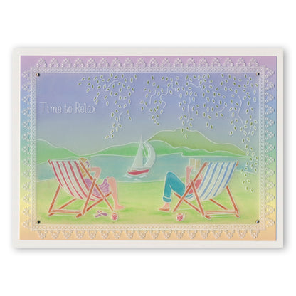 Linda's In the Garden - Set 2 A5 Groovi Plate Trio