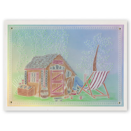 Linda's In the Garden - Set 1 A5 Groovi Plate Trio