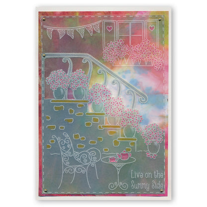 Linda's In the Garden - Set 2 A5 Groovi Plate Trio