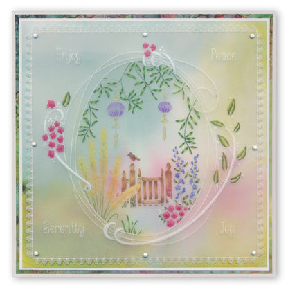 Linda's In the Garden - Set 3 A5 Groovi Plate Trio