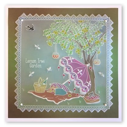 Linda's In the Garden - Set 1 A5 Groovi Plate Trio