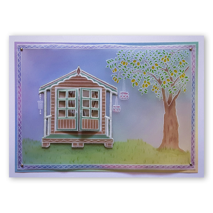 Linda's In the Garden - Set 1 A5 Groovi Plate Trio