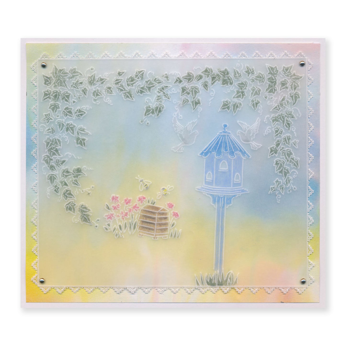 Linda's In the Garden - Set 3 A5 Groovi Plate Trio