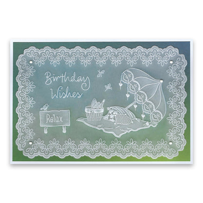 Linda's In the Garden - Set 1 A5 Groovi Plate Trio