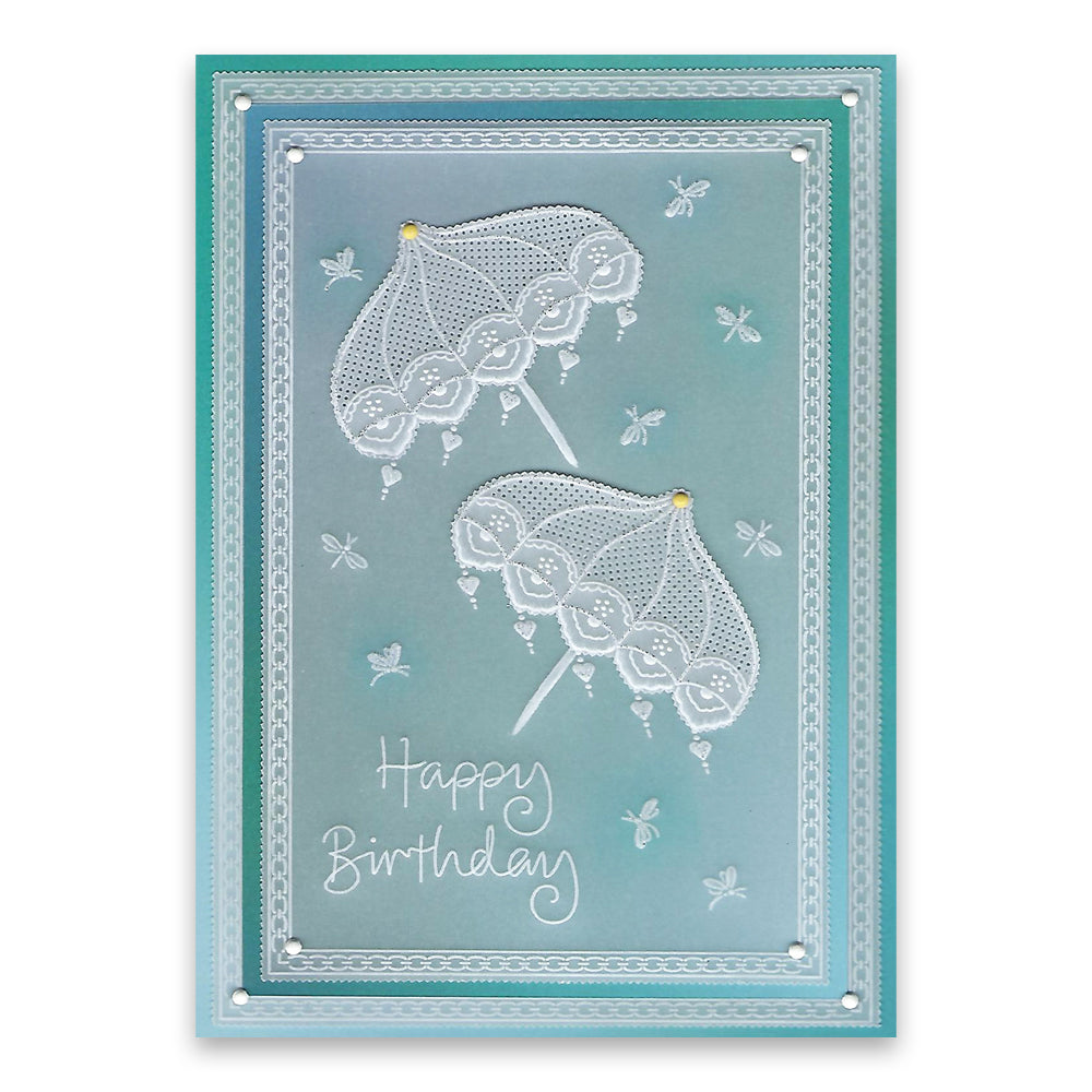 Linda's Lemon Tree Garden - In the Garden A5 Groovi Plate